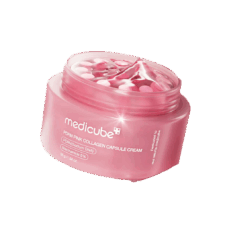 کرم کپسولی کلاژن و PDRN مدی کیوب روشن کننده و ضد چروک | Medicube PDRN Pink Collagen Capsule Cream