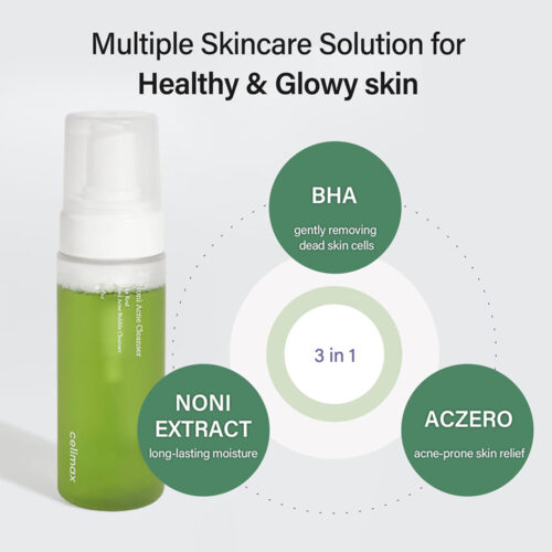 فوم شستشوی ضد جوش نونی سلیمکس | Celimax None Acne - تصویر 2