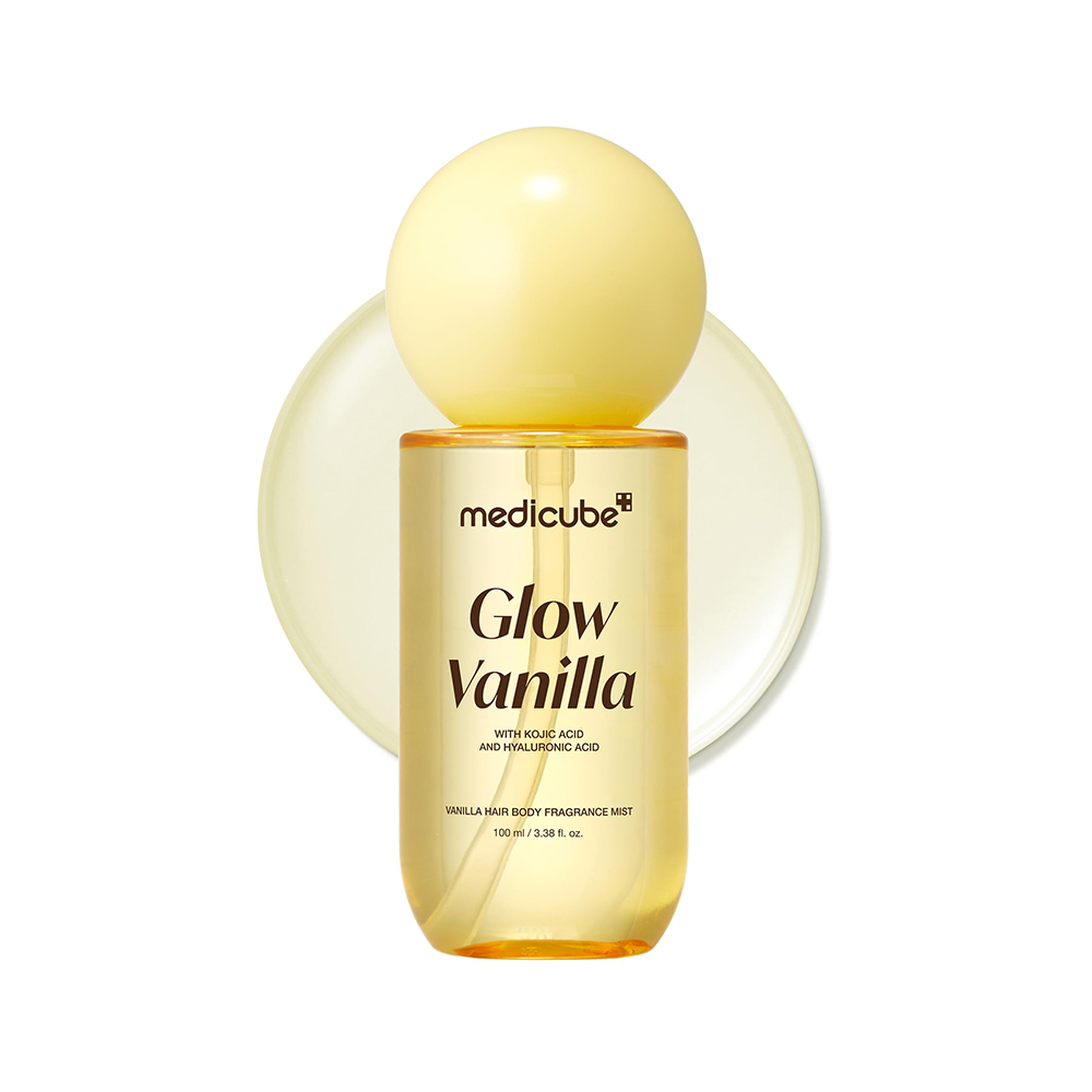 میست معطر مو و بدن مدی کیوب مدل Medicube Glow Vanilla با ضمانت اصالت